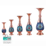 گلدان مس و پرداز - Image 2