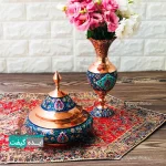 گلدان مس و پرداز - Image 5