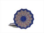 بشقاب میناکاری طرح ختایی - Image 2