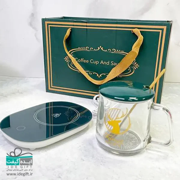 ماگ پیرکس هیتردار طرح گوزنی - Image 5