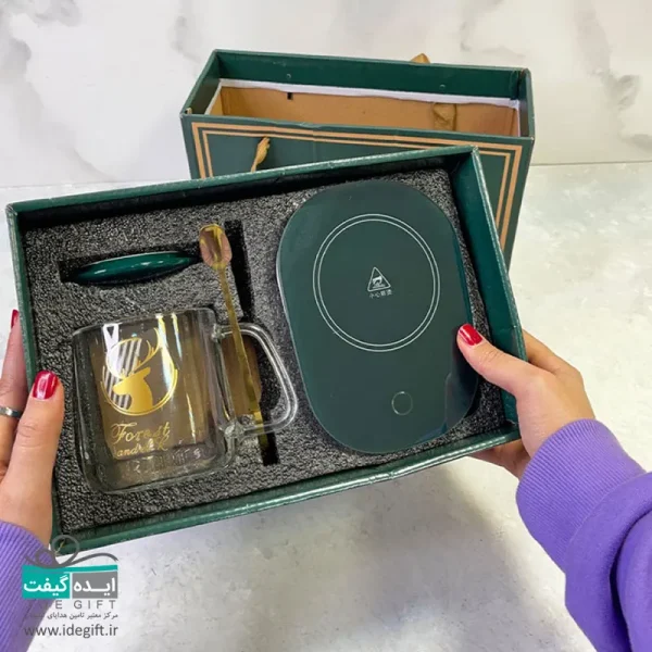 ماگ پیرکس هیتردار طرح گوزنی - Image 8