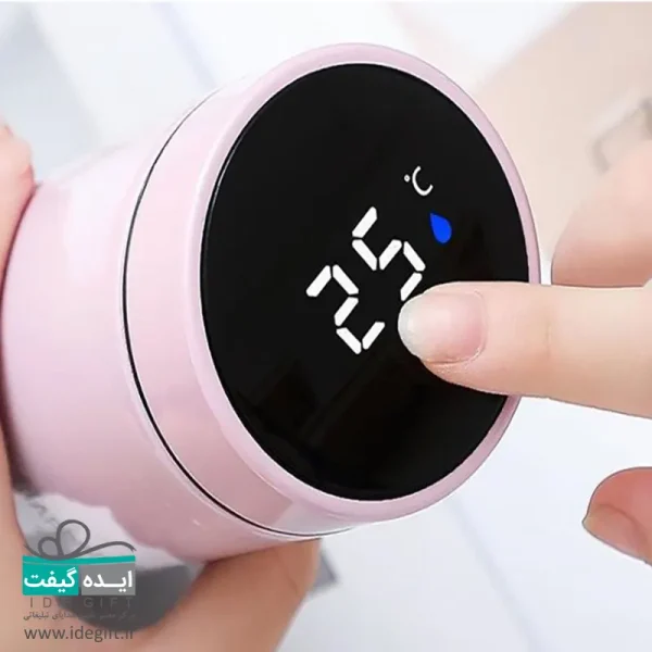 فلاسک هوشمند مدل 058 گنجایش 0.5 لیتر پاستیلی - Image 3