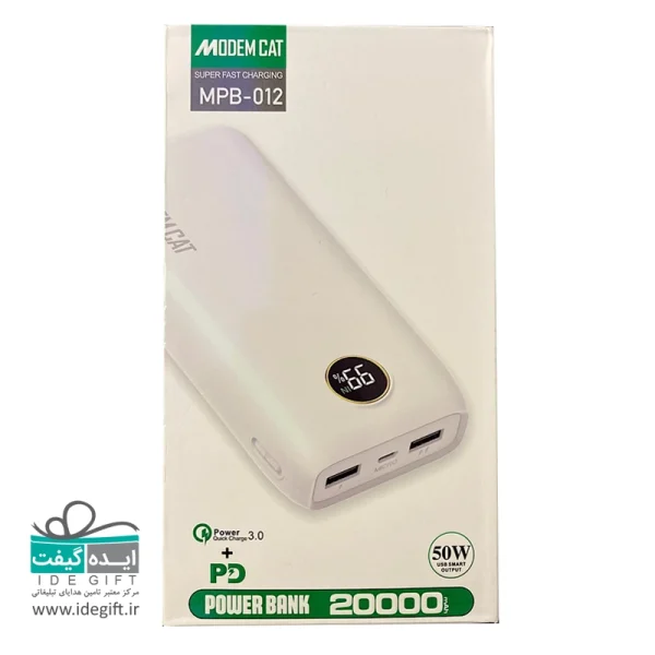 پاوربانک  مودم کت مدل MPB-011 ظرفیت 10000 میلی آمپر ساعت - Image 5
