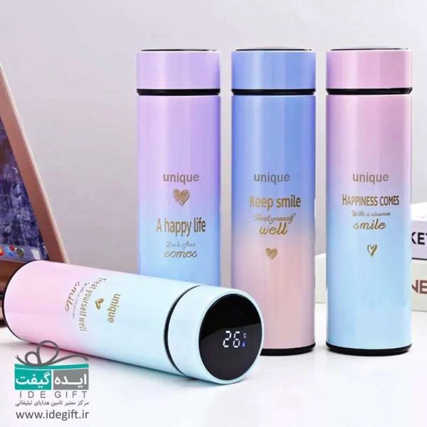 فلاسک هوشمند مدل 058 گنجایش 0.5 لیتر پاستیلی - Image 1