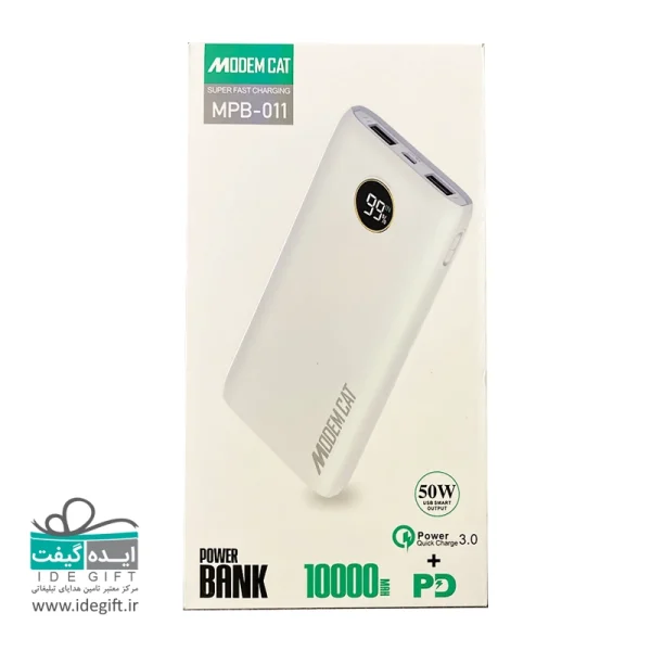 پاوربانک  مودم کت مدل MPB-011 ظرفیت 10000 میلی آمپر ساعت - Image 11