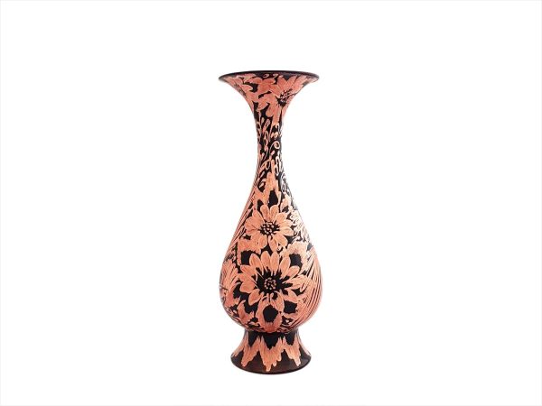 گلدان مس و الماس تراش - Image 8