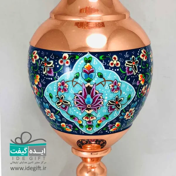 گلدان مس و پرداز - Image 11