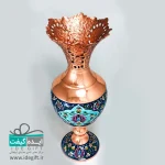 گلدان مس و پرداز - Image 12
