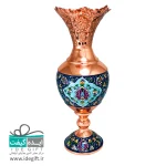 گلدان مس و پرداز