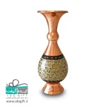 گلدان مس و خاتم - Image 2