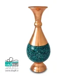 گلدان صراحی فیروزه کوب - Image 5