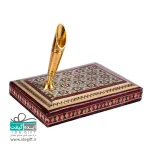 جا قلمی خاتم‌کاری شده - Image 7