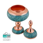 شکلات خوری مس و فیروزه کوبی - Image 2
