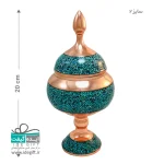 شکلات خوری مس و فیروزه کوبی - Image 6