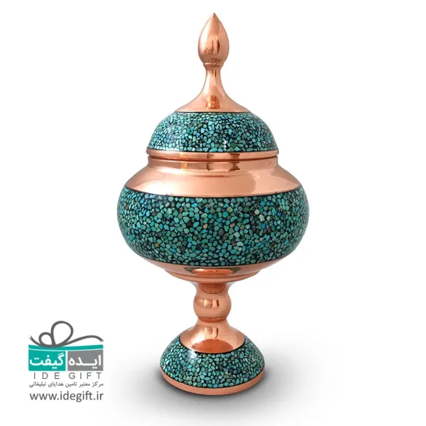 شکلات خوری مس و فیروزه کوبی - Image 7