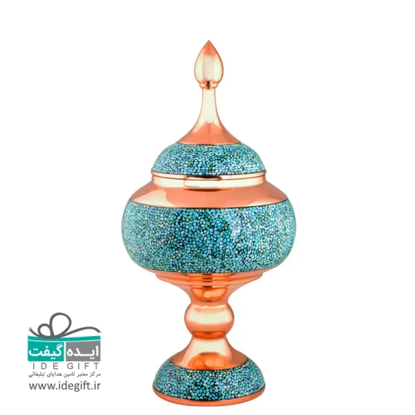 شکلات خوری مس و فیروزه کوبی - Image 10