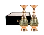 گلدان مس و خاتم
