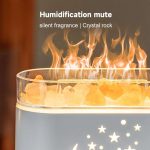 بخور سرد طرح شعله به همراه سنگ نمک طبیعی - Image 3